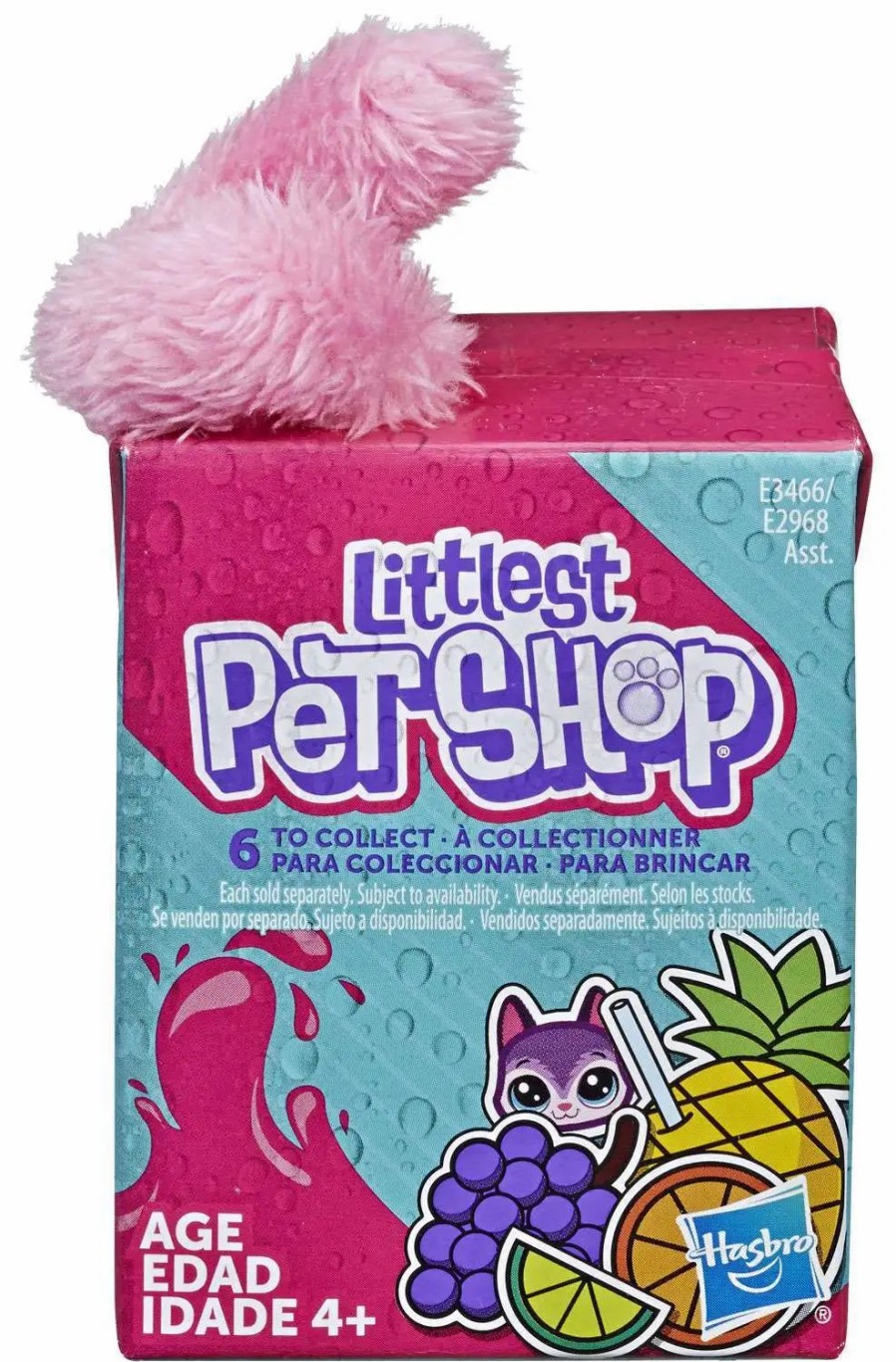 All Brands Hasbro Toys | Littlest Pet Shop Hungry Pets Kitty Plush