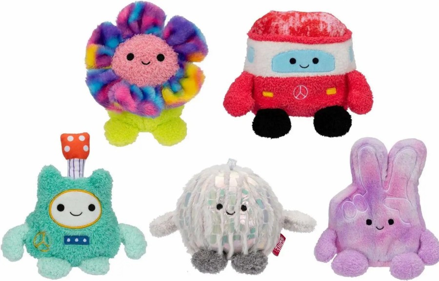 All Brands Jazwares | Bumbumz Groovybumz 4.5-Inch Bean Plush 5-Pack