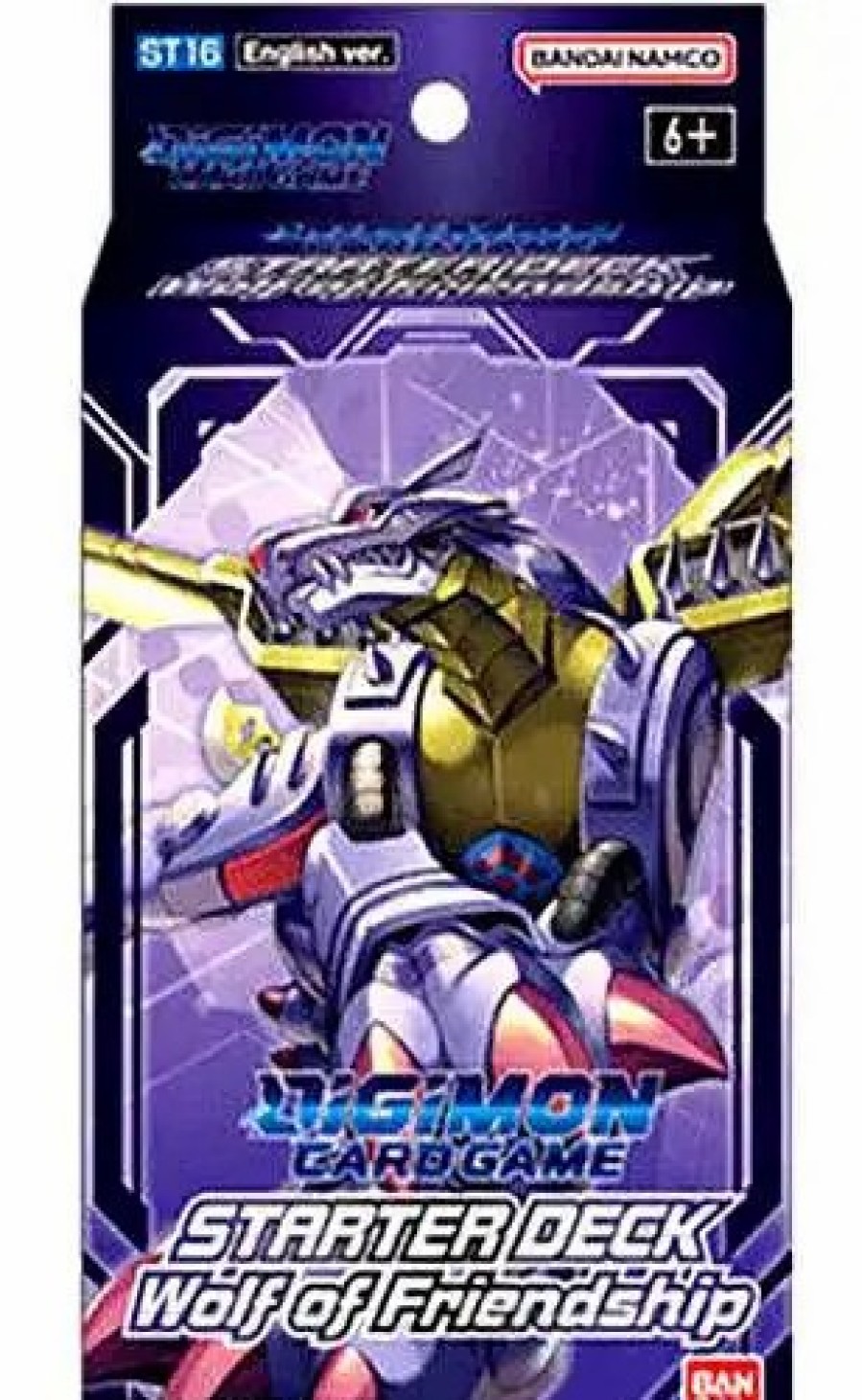 All Brands Bandai | Digimon Trading Card Game Wolf Of Friendship Starter Deck St-16 [56 Cards]