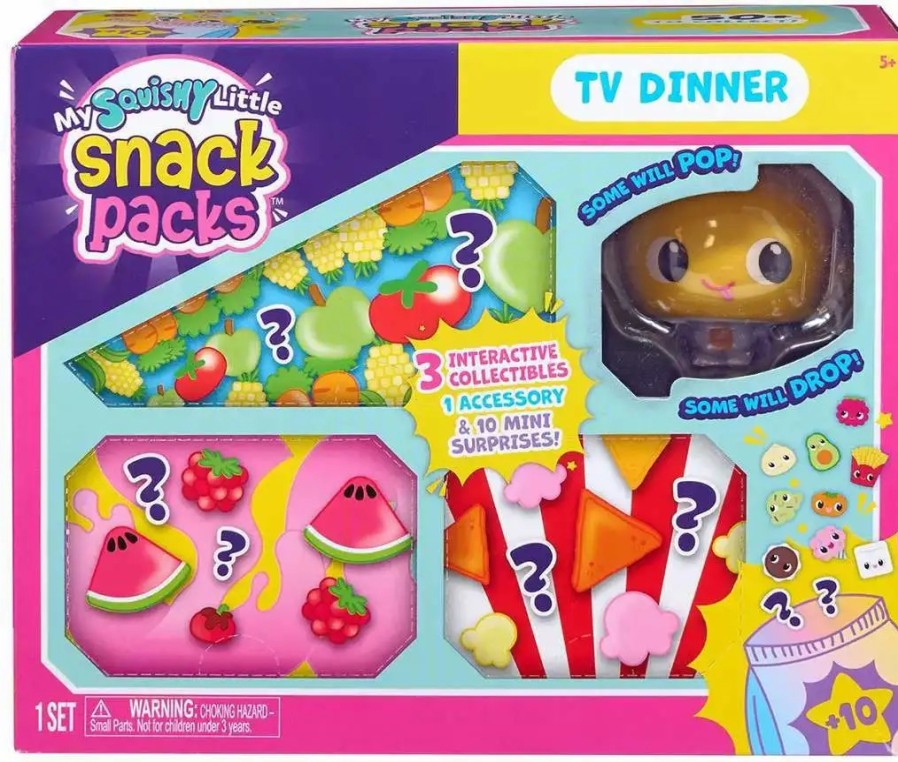 All Brands WowWee | My Squishy Little Snack Packs Tv Dinner Emmy Mystery Pack