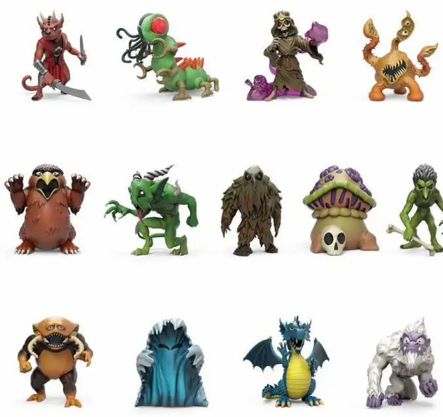 All Brands Kidrobot (NECA) | Dungeons & Dragons Vinyl Figure Monsters Series 2 3-Inch Mystery Pack [1 Random Figure] (Pre-Order Ships February)