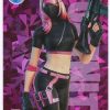 All Brands Panini | Fortnite 2021 Series 3 Cracked Ice Athleisure Assassin #27 [Rare Outfit]