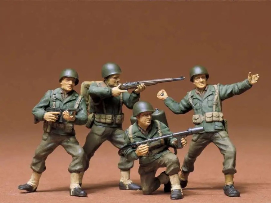 All Brands Tamiya USA | Tamiya Usa Military Miniature U.S. Army Infantry Model Kit