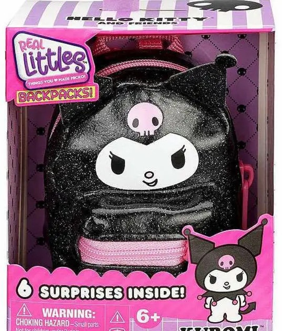 All Brands Moose Toys | Shopkins Real Littles Sanrio Backpacks! Kuromi Pack