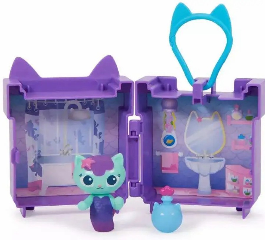 All Brands Spin Master Toys | Gabby'S Dollhouse Clip On Mercat Mini Playset