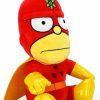 All Brands Kidrobot (NECA) | The Simpsons Phunny Radioactive Man 8-Inch Plush