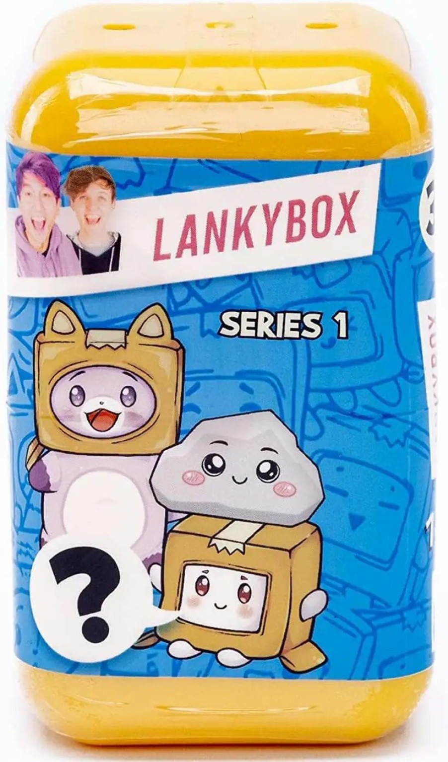 All Brands Bonkers Toy Co. | Lankybox Squishy Mystery Pack [1 Random Figure]