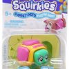 All Brands Moose Toys | Little Live Pets Squirkies Toggles Turtle Figure [Yellow, Pink & Green]