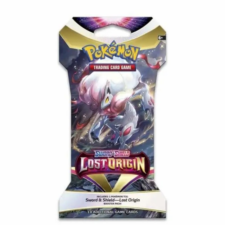 All Brands Pokemon USA | Pokemon Trading Card Game Sword & Shield Lost Origin Sleeved Booster Pack [10 Cards]