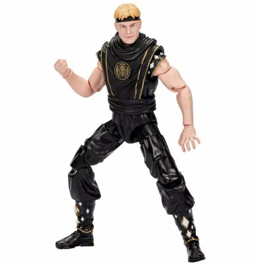 All Brands Hasbro Toys | Power Rangers Lightning Collection Mighty Morph X Cobra Kai Morphed Johnny Lawrence Black Boar Ranger Action Figure