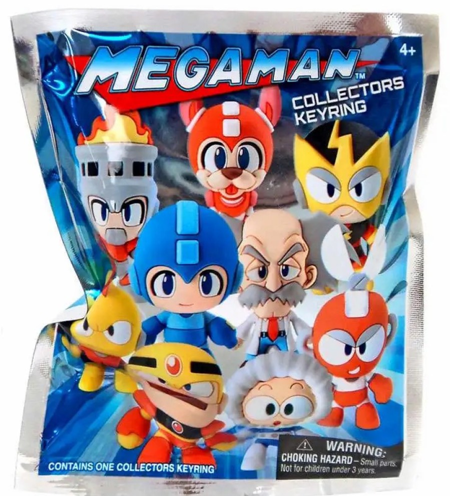 All Brands Monogram | 3D Figural Keyring Mega Man Mystery Pack [1 Random Figure]