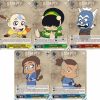 All Brands BushiRoad | Weiss Schwarz Trading Card Game Avatar: The Last Airbender Chibi Promo Set Of 5 Single Cards [Aang, Zuko, Toph, Katara & Sokka]