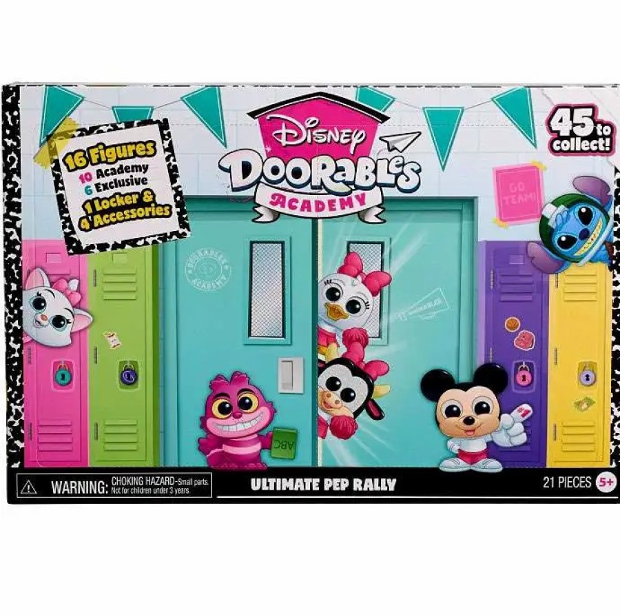 All Brands Moose Toys | Disney Doorables Academy Ultimate Pep Rally Exclusive Mystery Figure 16-Pack