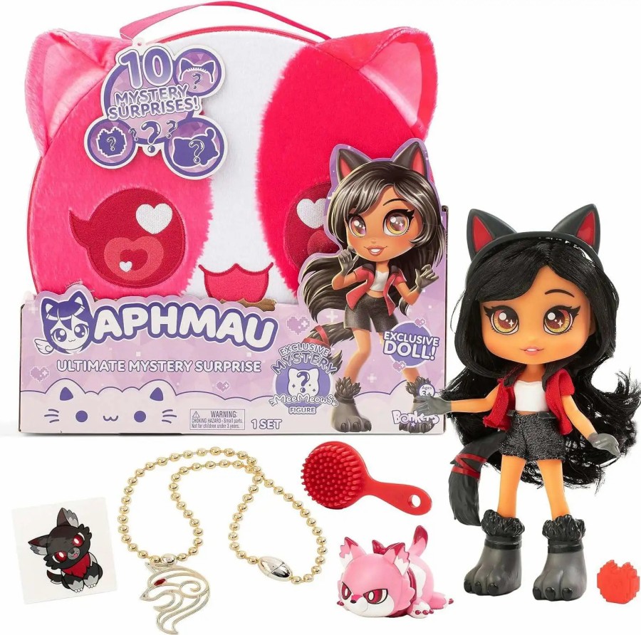 All Brands Bonkers Toy Co. | Aphmau Meemeows Ultimate Mystery Surprise Exclusive Set [Ultima Wolf, 10 Mystery Surprises Including An Exclusive Doll & Meemeow Figure!]