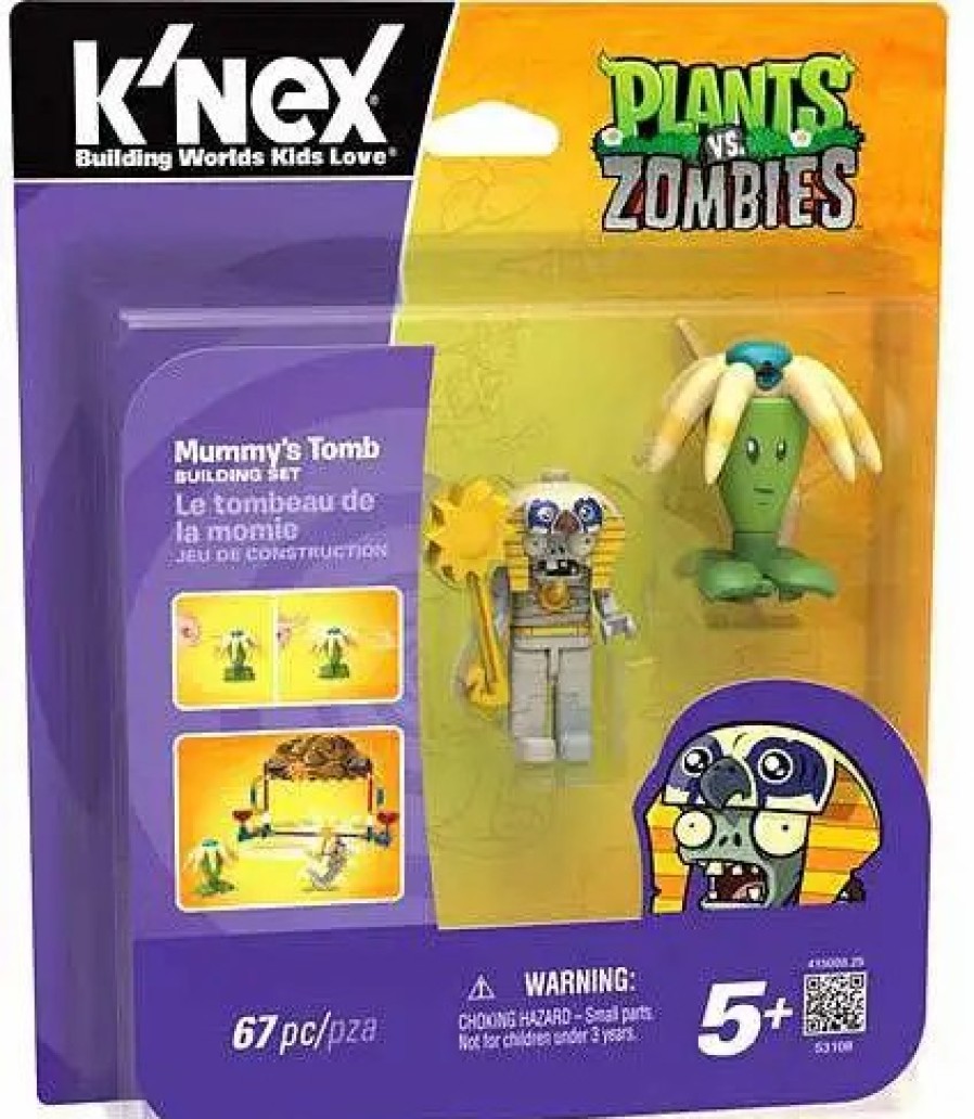 All Brands K'NEX | K'Nex Plants Vs. Zombies Mummy'S Tomb Set #53108