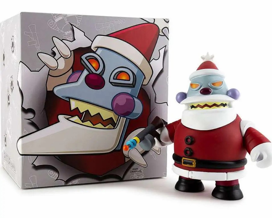 All Brands Kidrobot (NECA) | Futurama "Naughty" Robot Santa 6-Inch Medium Figure