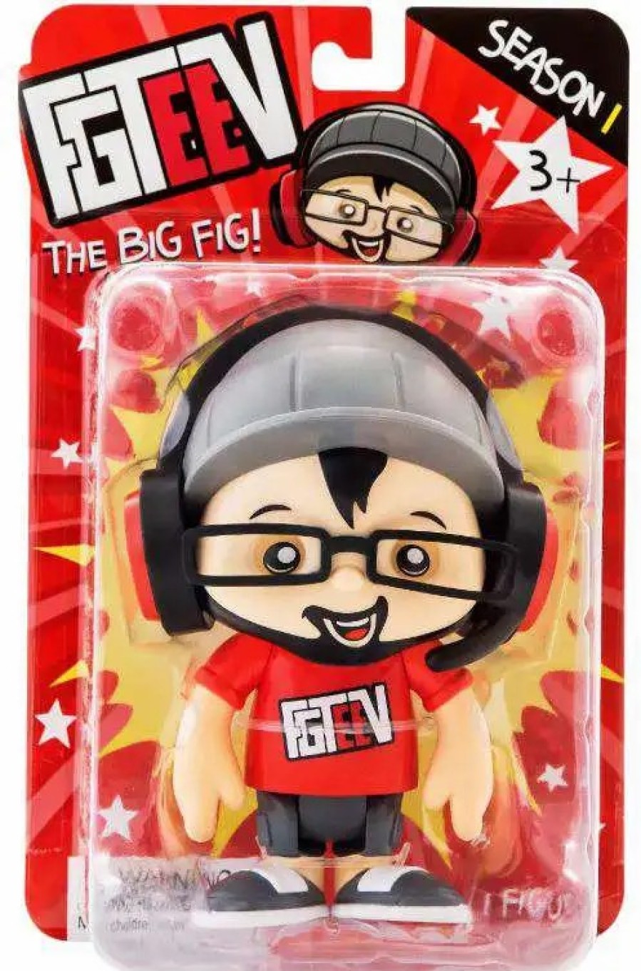 All Brands Bonkers Toy Co. | Fgteev Season 1 Duddy Action Figure [Red Shirt, Damaged Package]