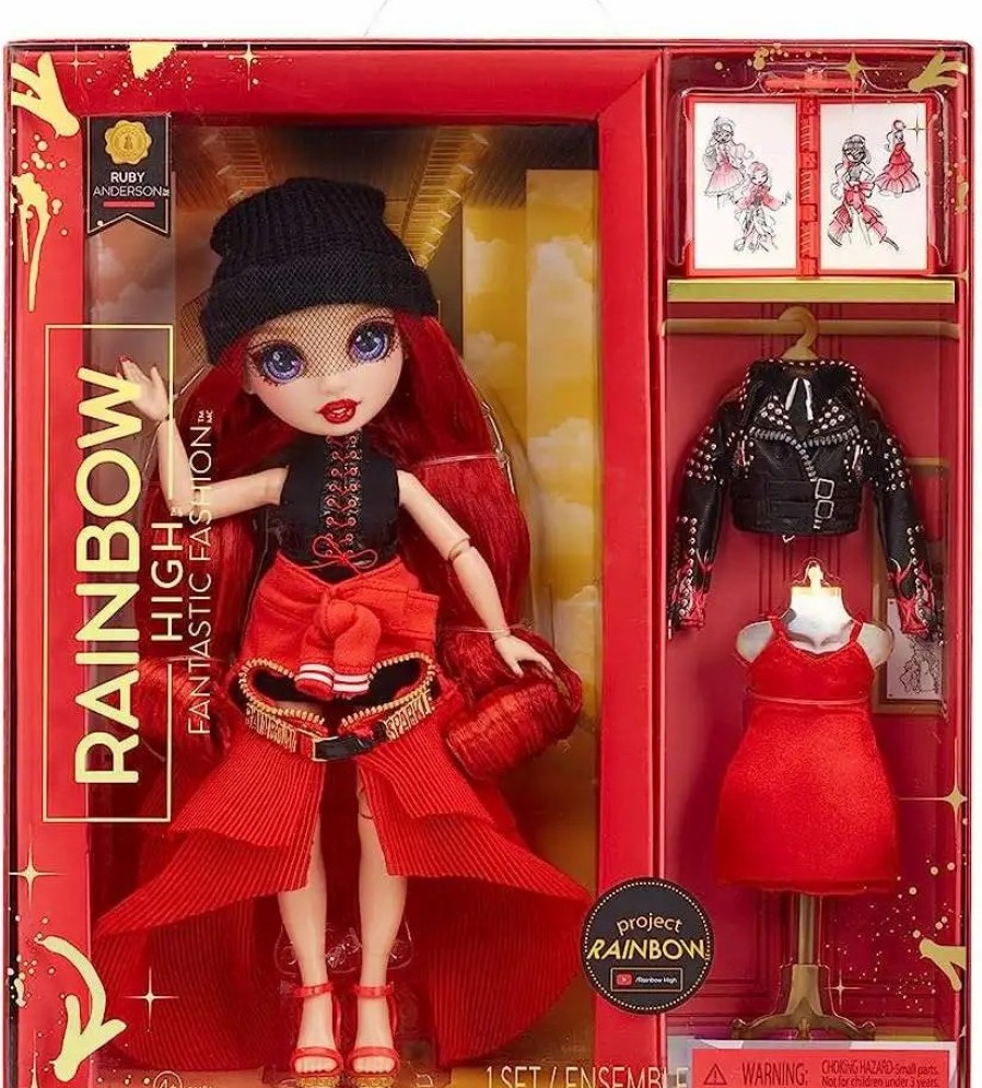 All Brands MGA Entertainment | Rainbow High Fantastic Fashion Ruby Anderson Fashion Doll