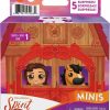 All Brands Mattel | Spirit Untamed Minis Precious Ponies Series 1 Mystery Pack [2 Random Figures (Horse & Friend) & 3 Accessories (5 Surprises)]