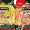 All Brands Pokemon USA | Pokemon Trading Card Game Zapdos Ex Vs. Ninetales Ex Set Of Both Deluxe Battle Decks [60 Cards & More In Each] (Pre-Order Ships March)