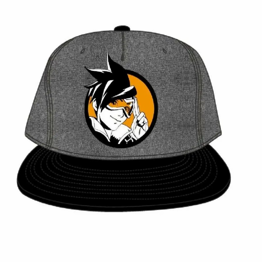 All Brands Bioworld | Overwatch Tracer Snapback Cap