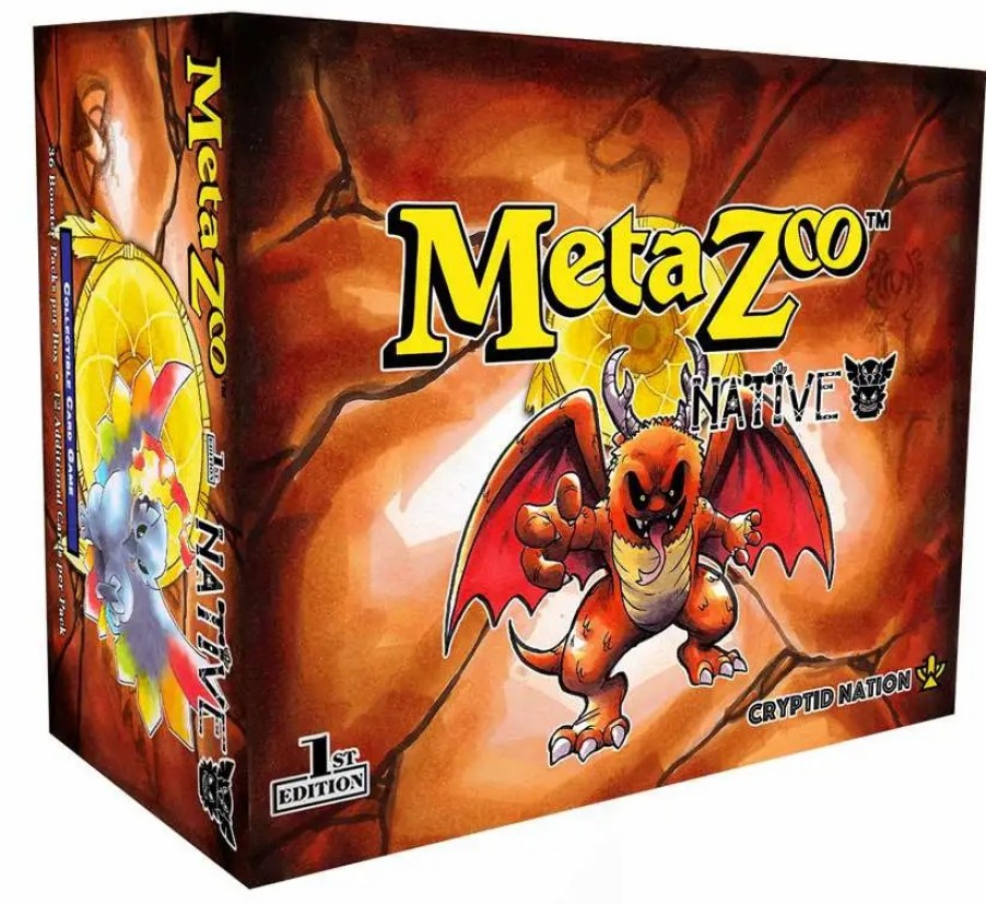 All Brands MetaZoo | Metazoo Trading Card Game Cryptid Nation Native Booster Box [36 Packs, Random Box Design]