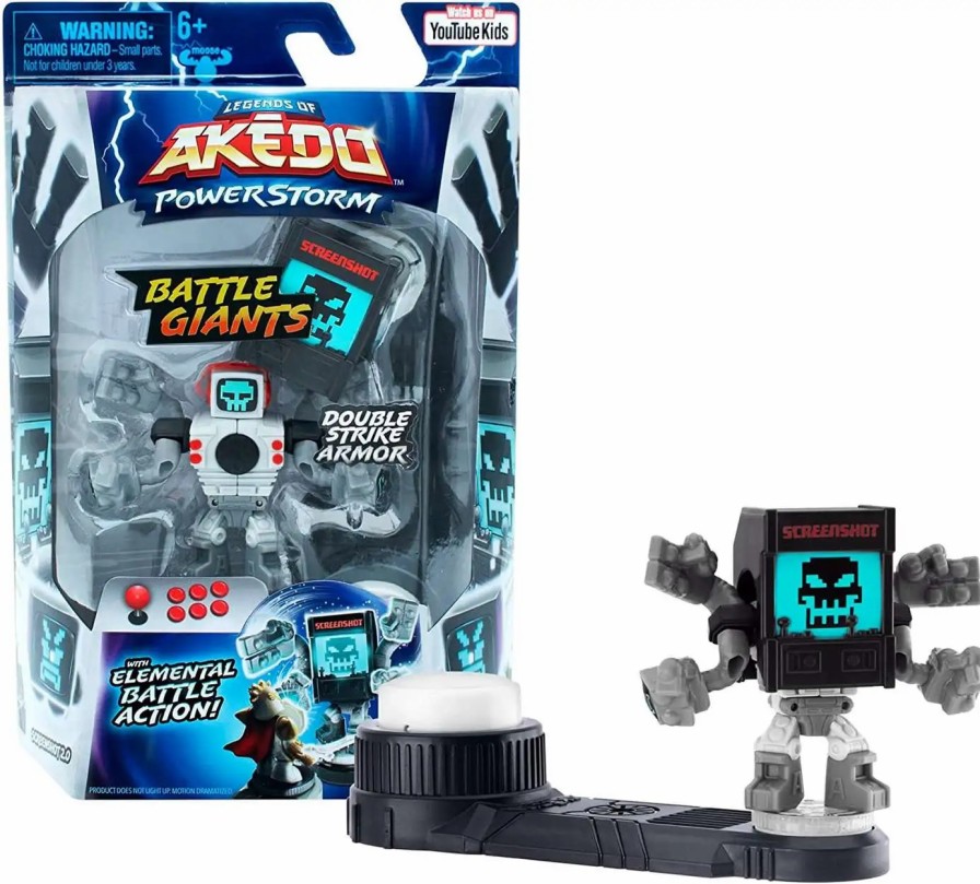 All Brands Moose Toys | Legends Of Akedo Powerstorm Battle Giants Screenshot 2.0 Mini Battling Action Figure