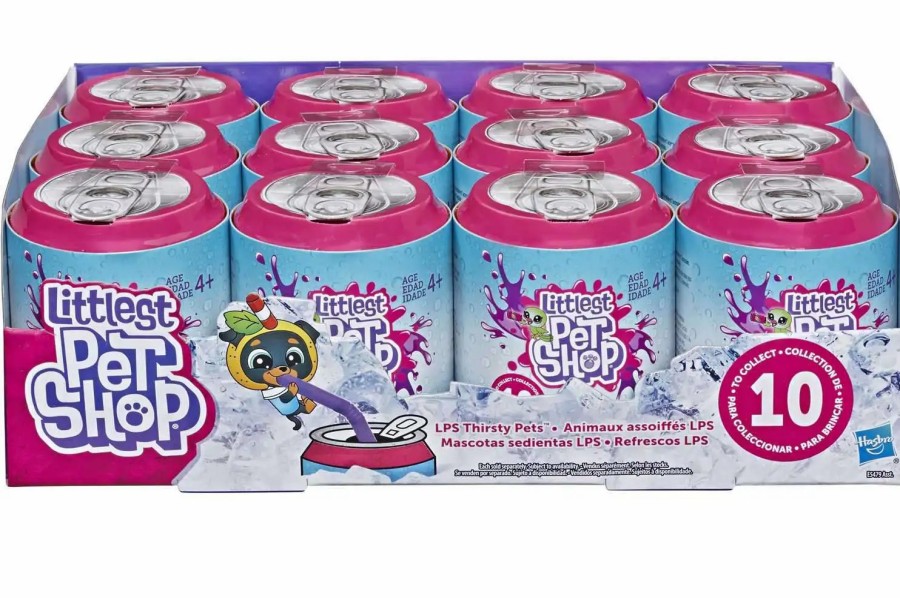 All Brands Hasbro Toys | Littlest Pet Shop Thirsty Pets Mystery Box [12 Packs]