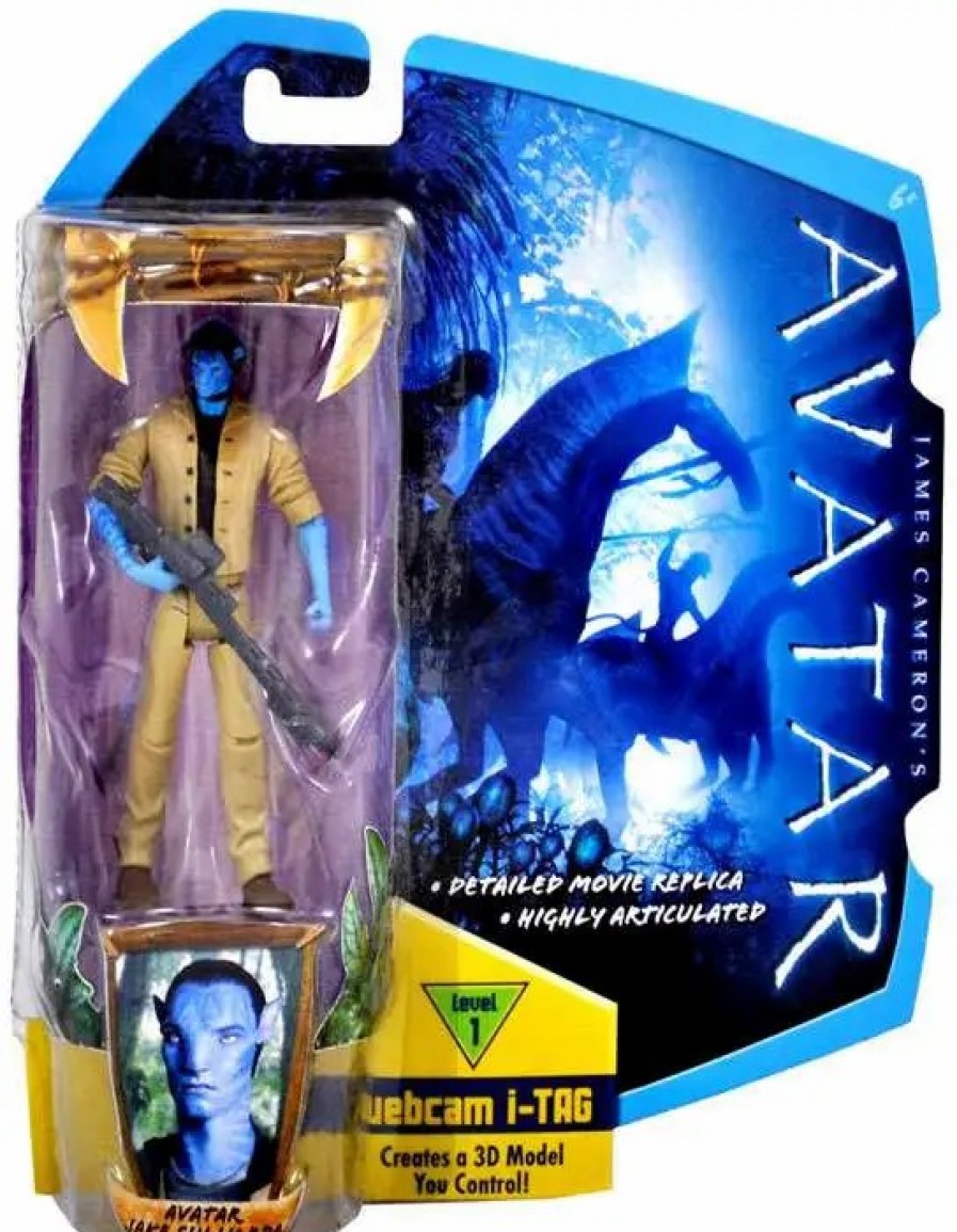 All Brands Mattel Toys | James Cameron'S Avatar Avatar Jake Sully Action Figure [Rda Uniform]