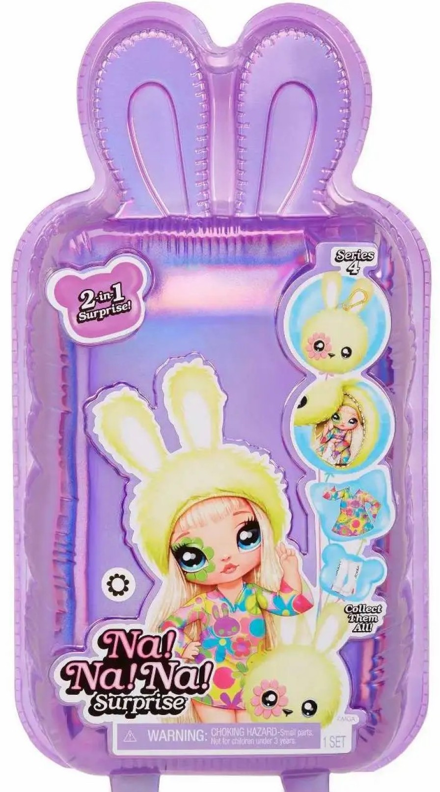 All Brands MGA Entertainment | Na! Na! Na! Surprise Series 4 Figure [1 Random Fashion Doll & Plush Pom Purse]