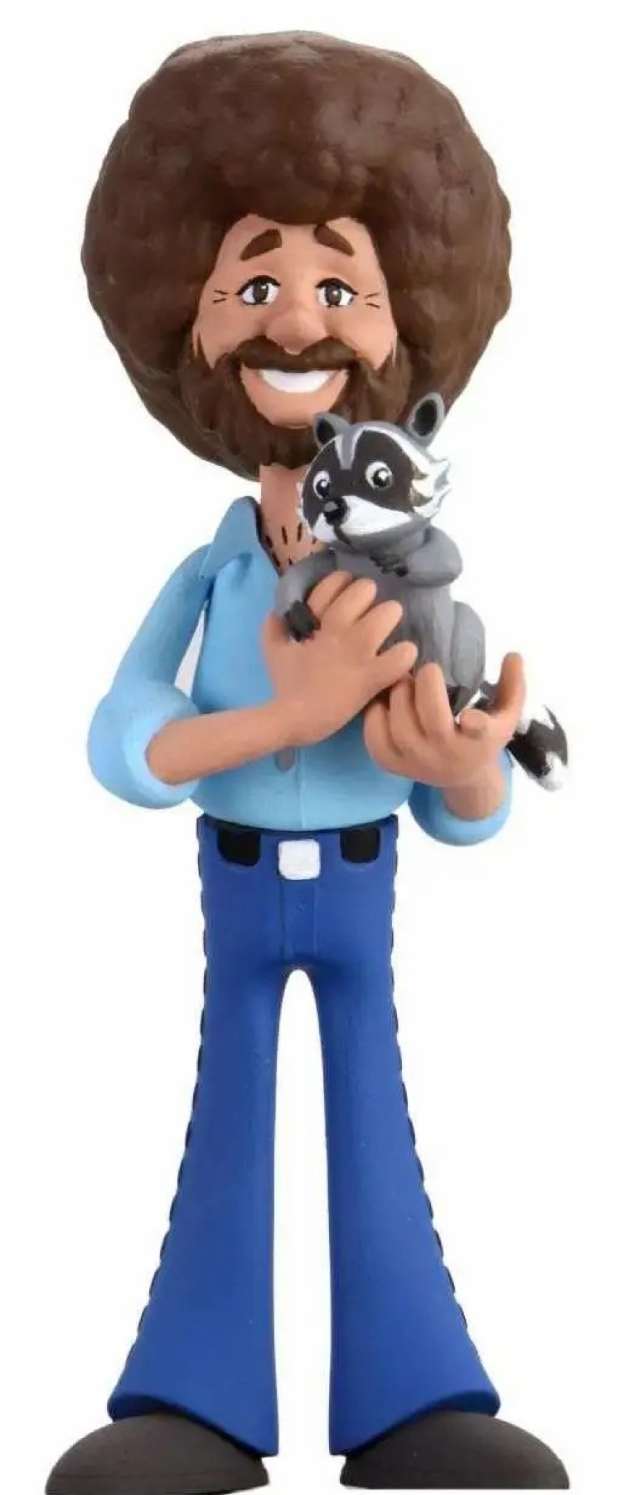 All Brands NECA | Neca Toony Classics Bob Ross Action Figure [With Raccoon]