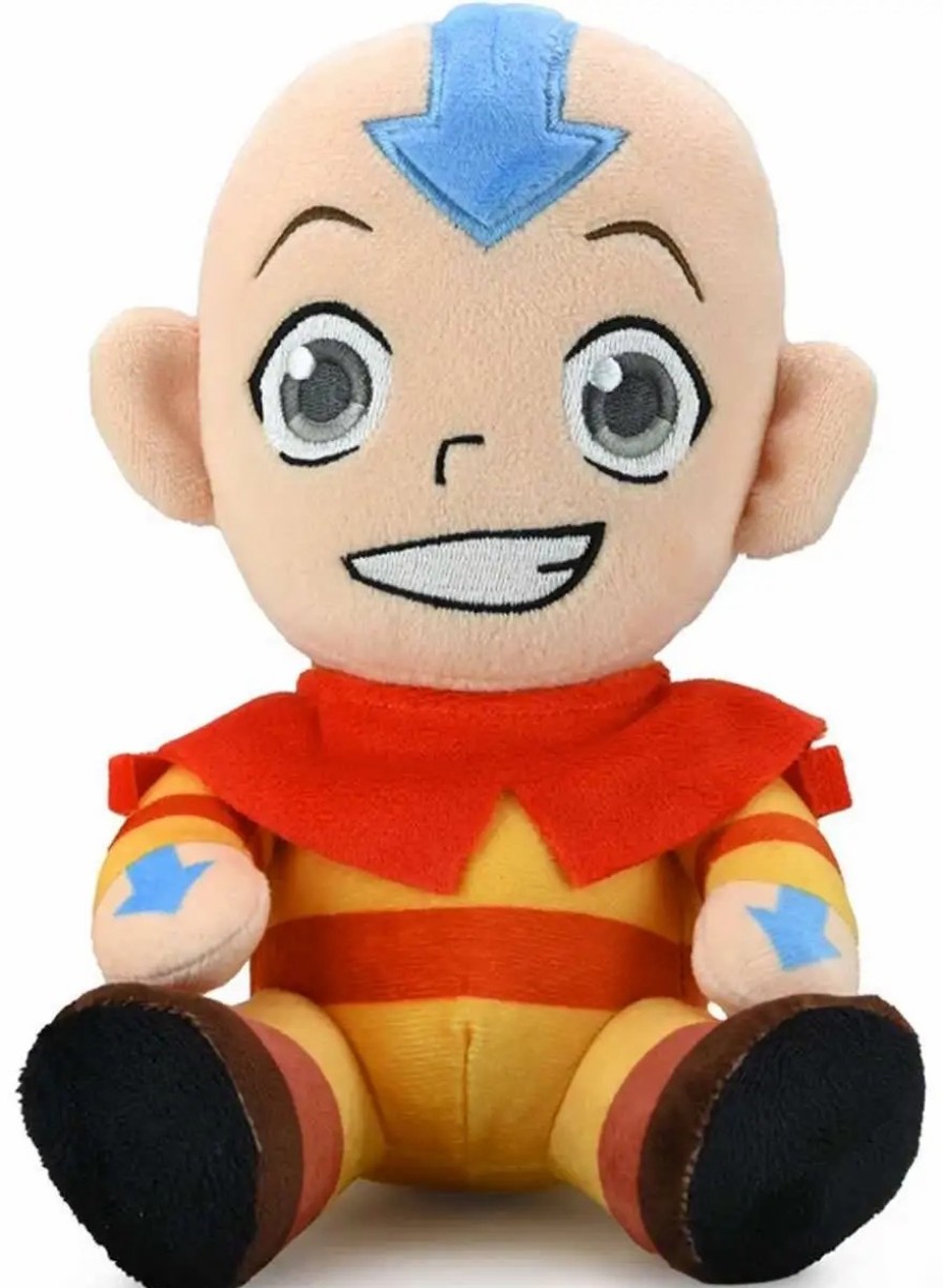 All Brands Kidrobot (NECA) | Nickelodeon Avatar The Last Airbender Phunny Aang 8-Inch Plush