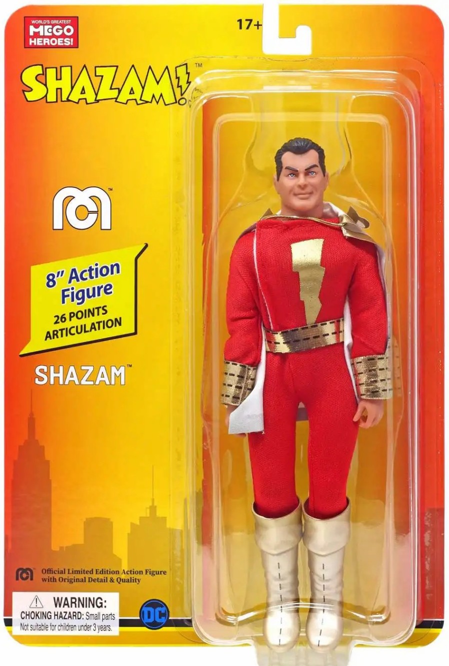 All Brands Mego Corp | Dc Heroes Shazam! Action Figure [Gold]