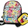 All Brands Accessory Innovations | Nickelodeon Spongebob Squarepants Mini Backpack With Pouch