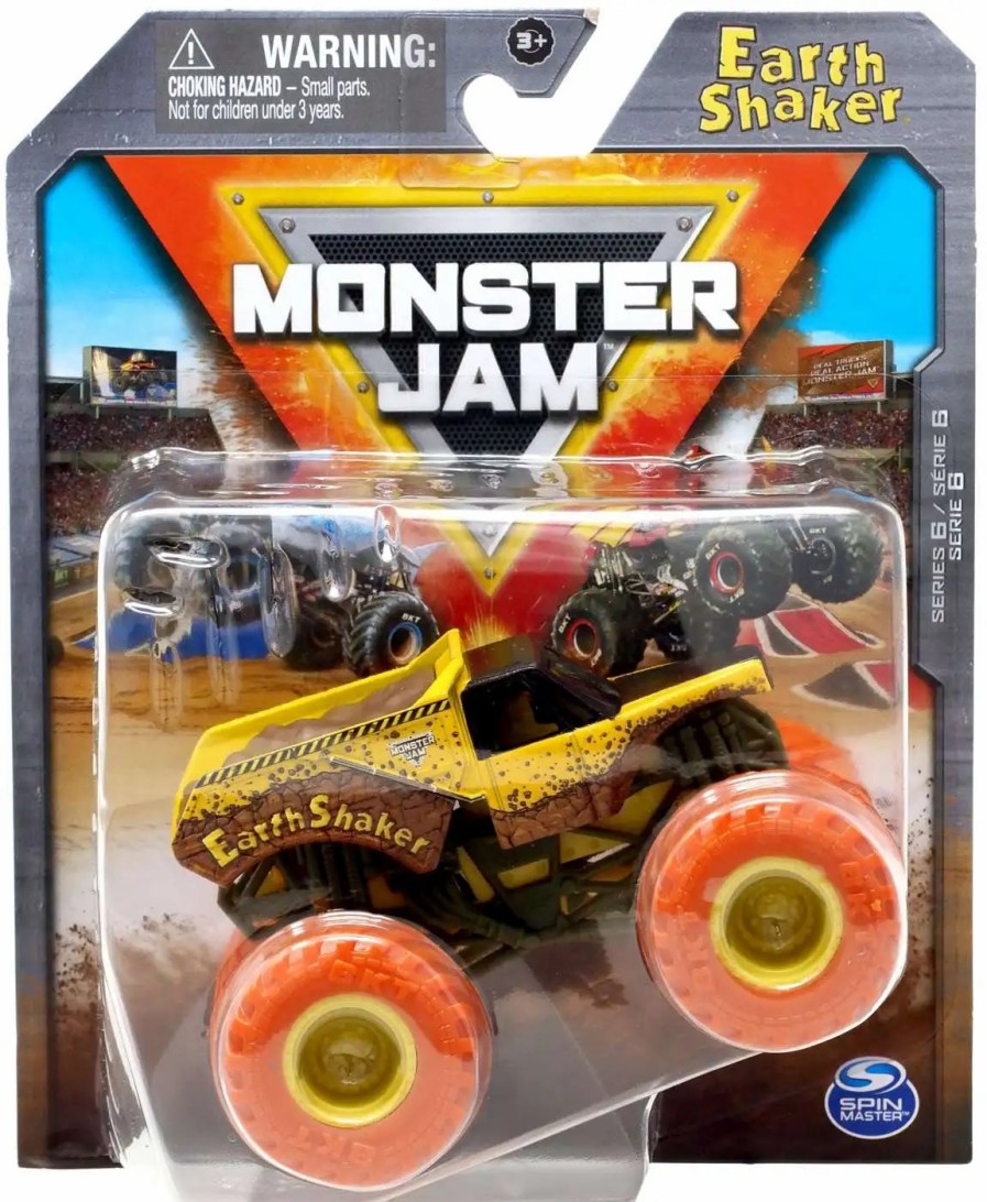 All Brands Spin Master | Monster Jam Series 6 Earth Shaker Diecast Car