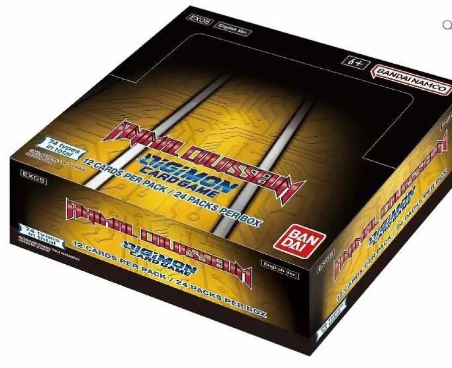 All Brands Bandai | Digimon Trading Card Game Animal Colosseum Booster Box Ex05 [24 Packs] (Pre-Order Ships February)