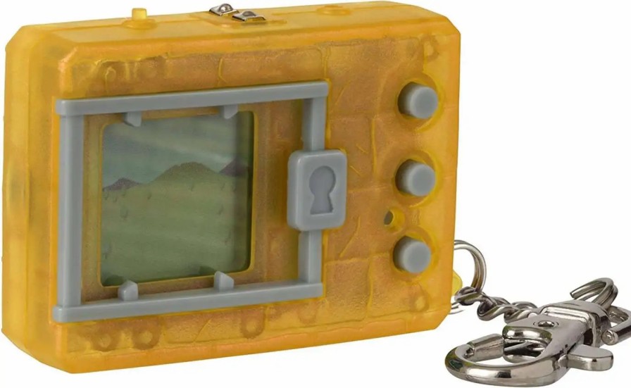 All Brands Bandai America | Digimon Digivice Electronic Virtual Pet Monster [Translucent Yellow]