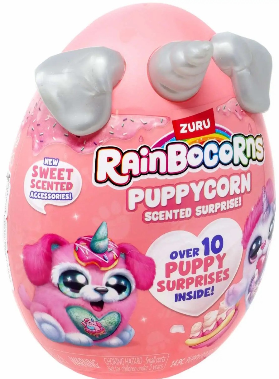 All Brands Zuru Toys | Rainbocorns Puppycorn Scented Surprise! Series 8 Mystery Slow Rise Plush [Silver]