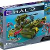 All Brands Mega Construx | Halo Infinite Unsc Scorpion Clash Set [Includes Spartan Stone, Unsc Marine, Elite Warlord & 2 Banished Hunters]