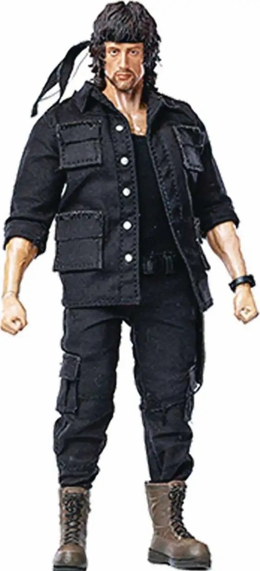 All Brands Hiya Toys | Rambo First Blood Part Ii Exquisite Super Rambo Exclusive Collectible Action Figure [First Blood Ii] (Pre-Order Ships April)