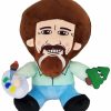 All Brands Kidrobot (NECA) | Phunny Bob Ross 8-Inch Plush [Sitting]