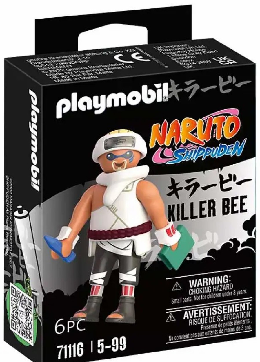 All Brands Playmobil | Playmobil Naruto Shippuden Killer Bee Mini Figure #71116