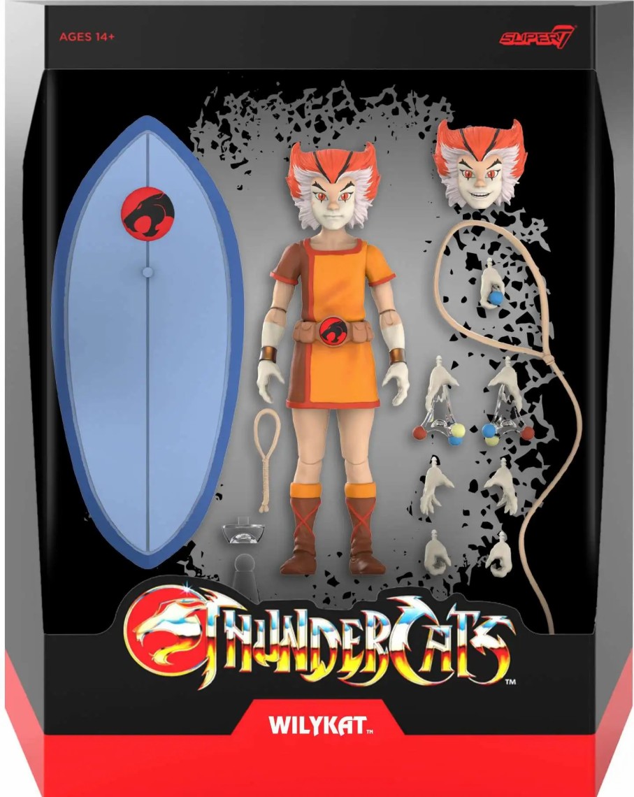 All Brands Super7 | Thundercats Ultimates Series 9 Wily Kat Action Figure (Pre-Order Ships July 2024)