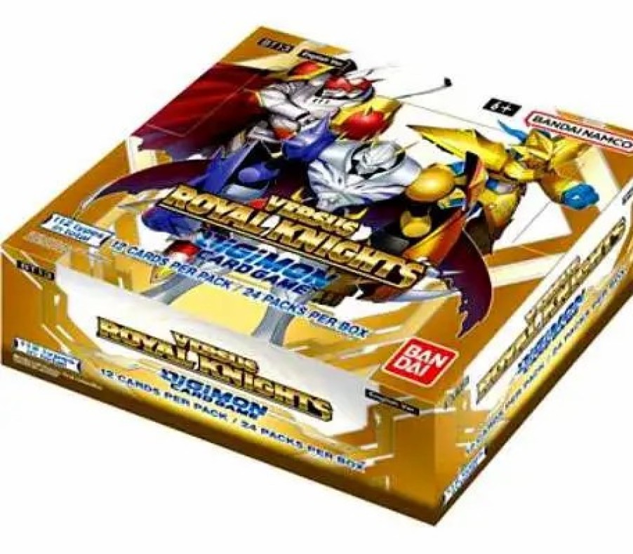 All Brands Bandai | Digimon Trading Card Game Versus Royal Knight Booster Box Bt13 [24 Packs]