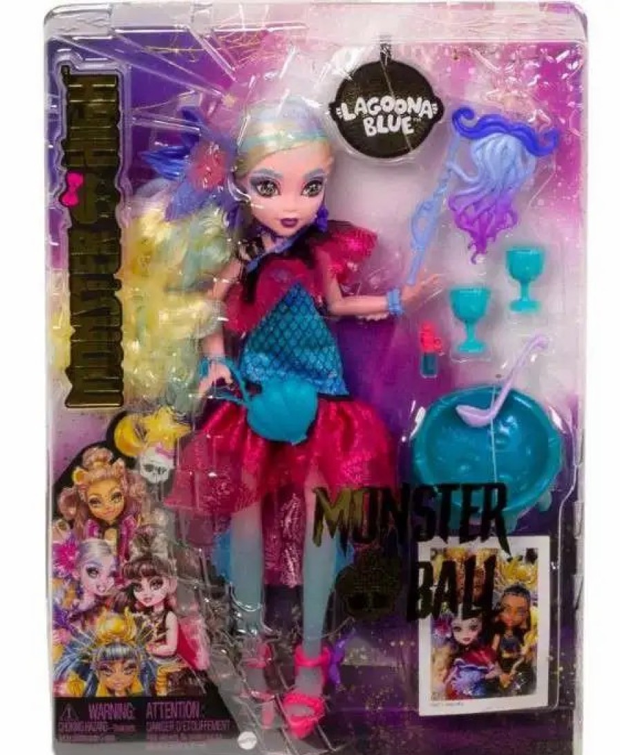 All Brands Mattel Toys | Monster High Monster Ball Lagoona Blue Doll