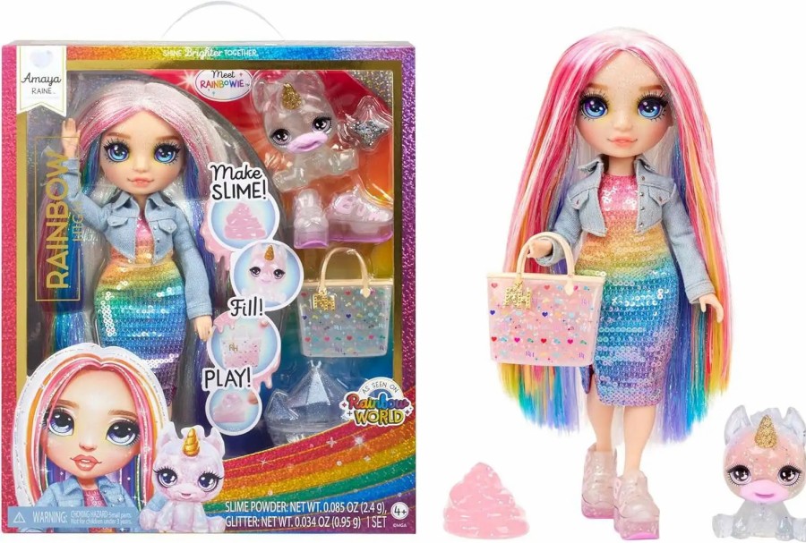 All Brands MGA Entertainment | Rainbow High Rainbow World Amaya Raine Doll