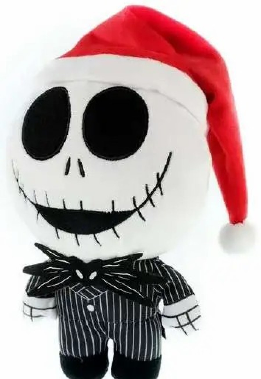 All Brands Ruz | The Nightmare Before Christmas Jack Skellington 8-Inch Plush [Santa Hat]