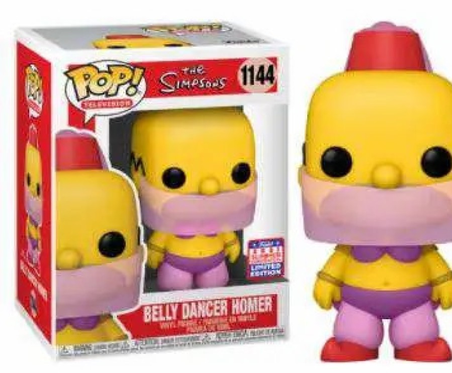 All Brands Funko | Funko The Simpsons Belly Dancer Homer Exclusive Vinyl Figure #1144