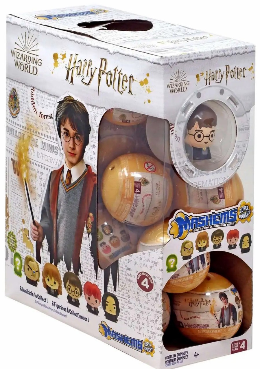 All Brands Basic Fun | Harry Potter Mashems Series 4 Mystery Box [20 Packs]