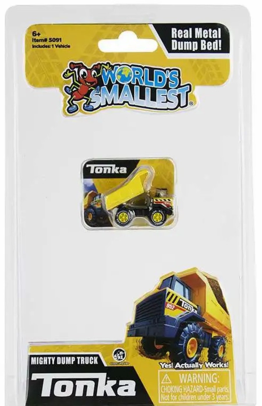 All Brands Super Impulse | World'S Smallest Tonka Mighty Dump Truck Diecast Vehicle